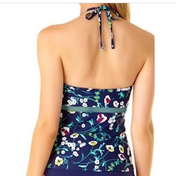 🆕 Anne Cole of California Women’s Seabreeze Halter Tankini Top